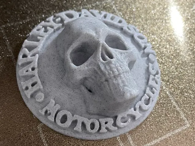 Harley Davidson skull logo