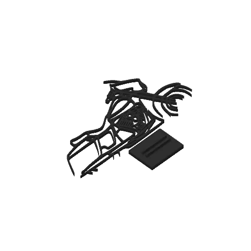 Harley-Davidson Street Glide desk decoration, another view - Bike & Scooty Accessories, bike enthusiasts