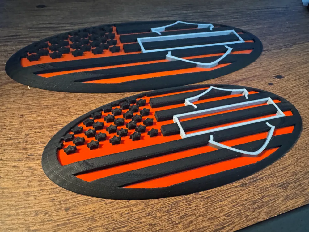 Harley Flag Ford Emblem