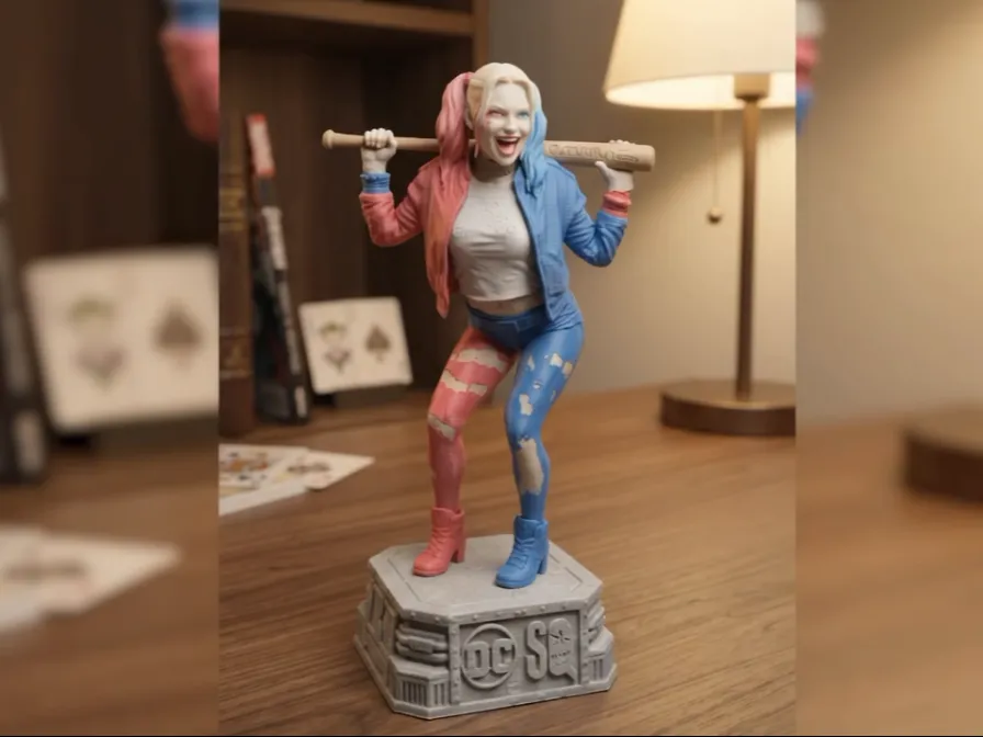 Harley Quinn Multicolor, photo 3 of 4 - Harley Quinn Multicolor Miniatures