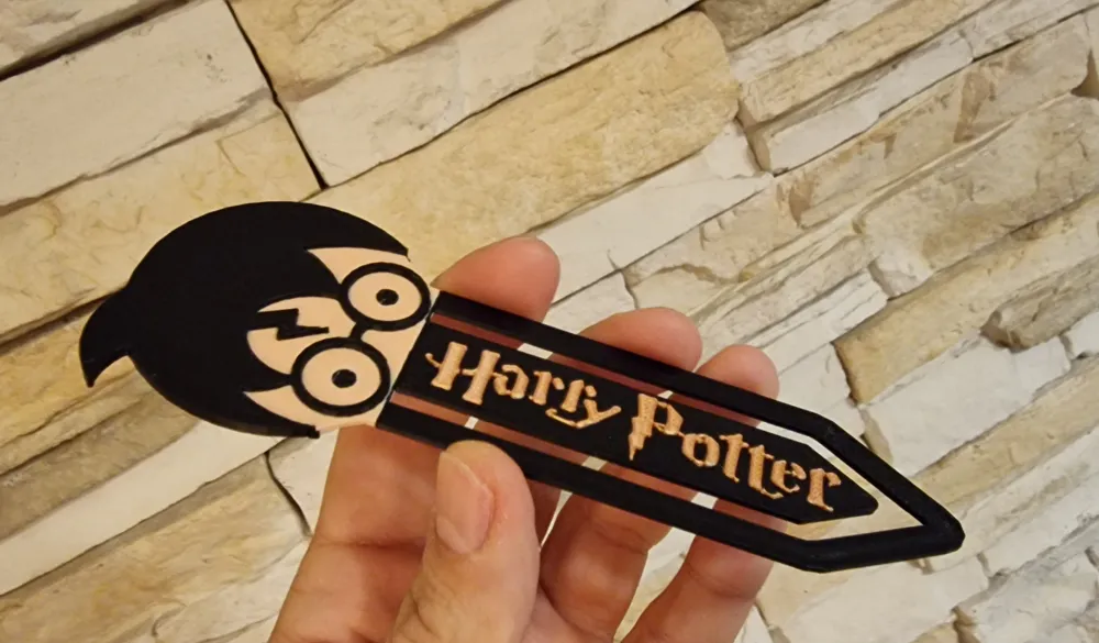 Harry Potter bookmark Marcador libros