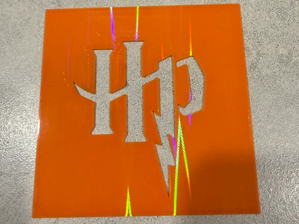 Harry Potter Cake Stencil Harry Potter Logo - 2D Art, in stock in India