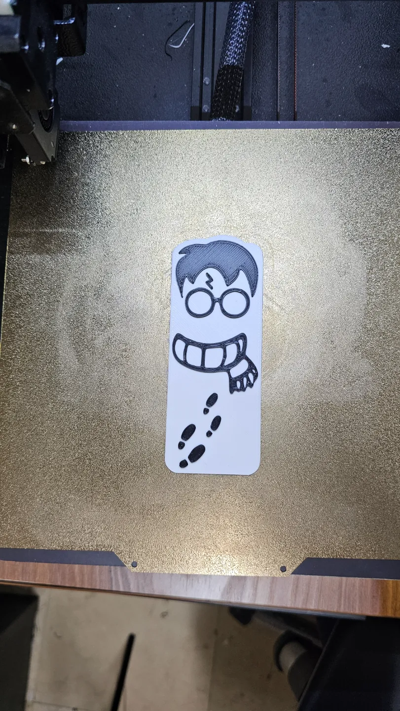 HARRY POTTER GLASSES AND SCAR BOOKMARK, photo 2 of 3 - HARRY POTTER GLASSES AND SCAR BOOKMARK Art