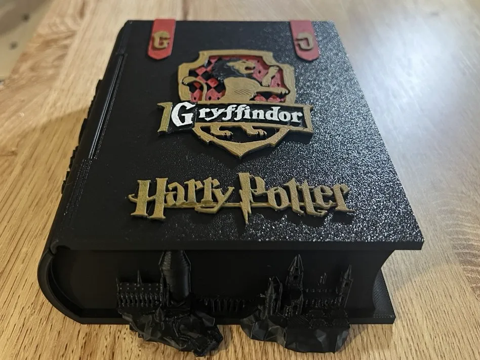 Caja-Libro Harry Potter Gryffindor