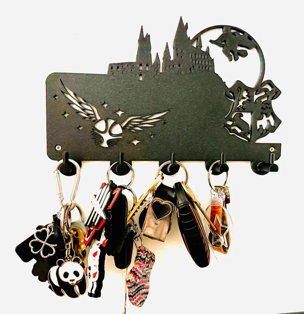 Harry Potter Key Holder / Schlüsselhalter, photo 3 of 4 - Harry Potter Key Holder / Schlüsselhalter Household