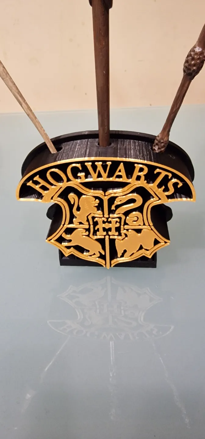 HARRY POTTER Wand Holder HOGWARTS, photo 4 of 4 - HARRY POTTER Wand Holder HOGWARTS Household