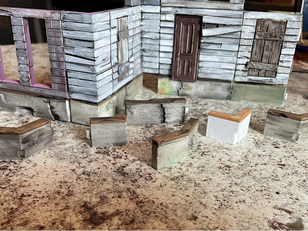Haunted House Kit: Concrete Foundation