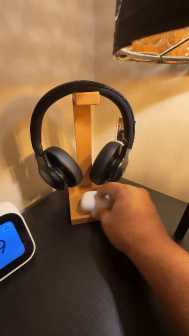 Headphones Holder | Hanger - AirPods Pro Charger - Electronics, in stock in India