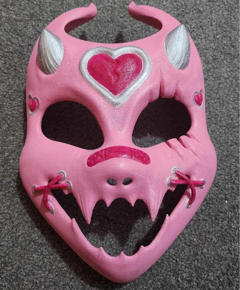 Heart mask - Skull & Horror Masks, in stock