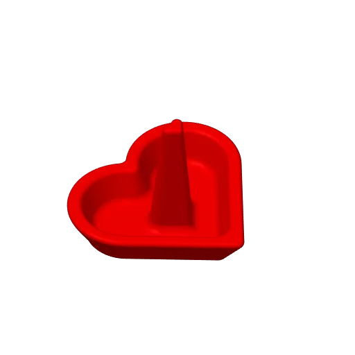 Heart Shaped Ring Holder, photo 2 of 2 - Heart Shaped Ring Holder Fashion