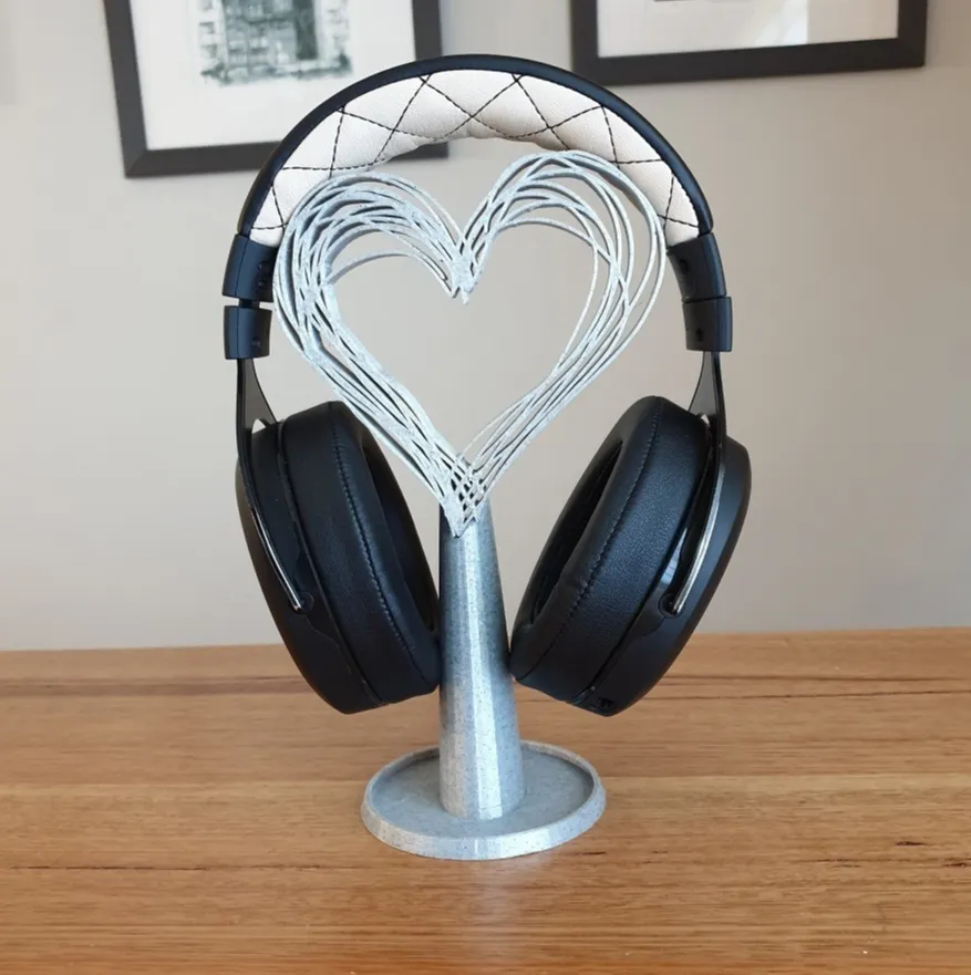 Hearts headphones stand 3DP - Organizers, in stock in India