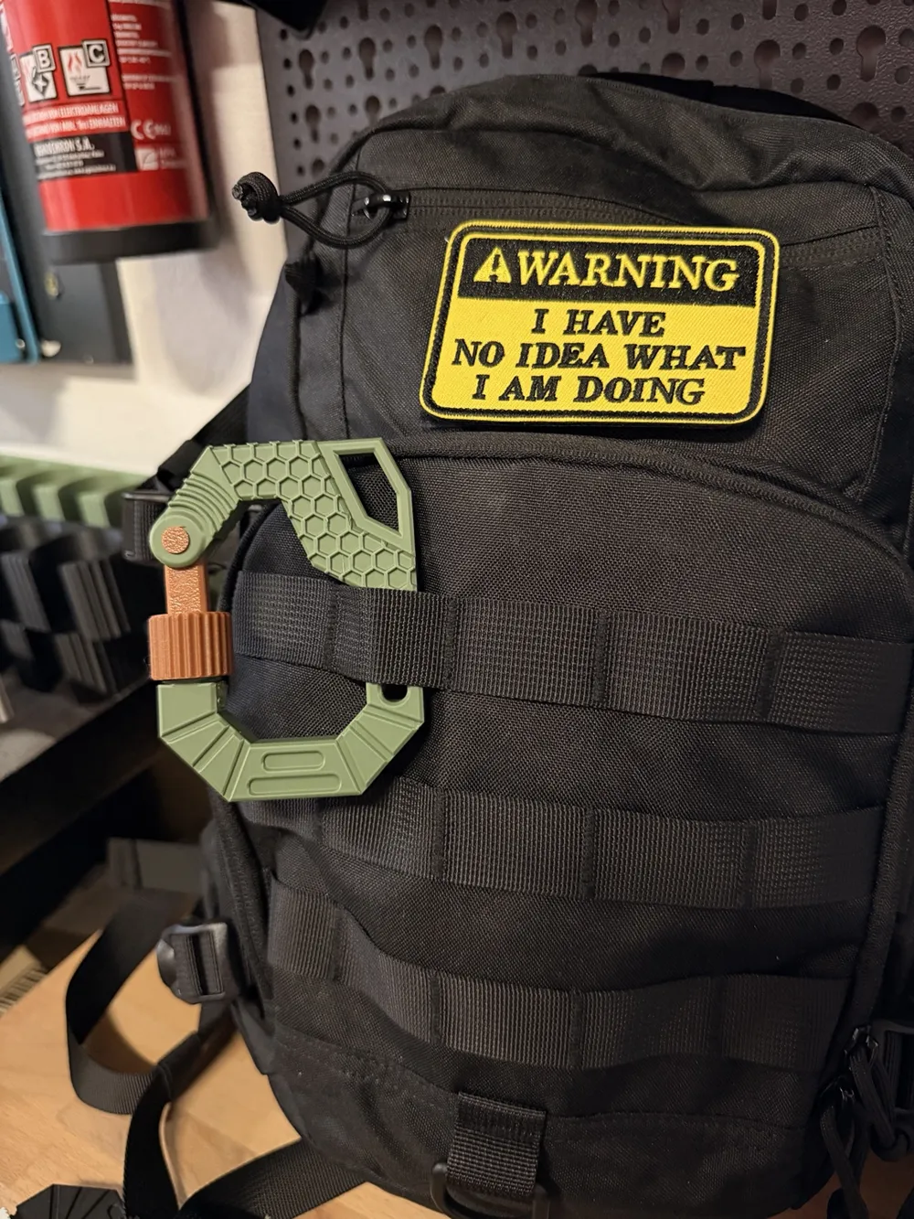 Heavy Duty Camping Carabiner | 40kg Tested, photo 4 of 5 - Everyday Carry & Pocket Tools, hike