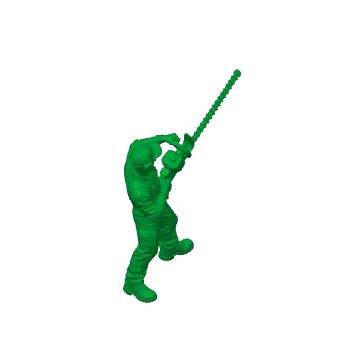 Hedge Trimmer Operator - Realistic Figurine, photo 3 of 3 - Hedge Trimmer Operator - Realistic Figurine Miniatures