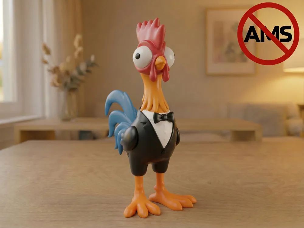 Hei Hei in a Suit, Figurine, photo 3 of 4 - Hei Hei in a Suit, Figurine Toys & Games