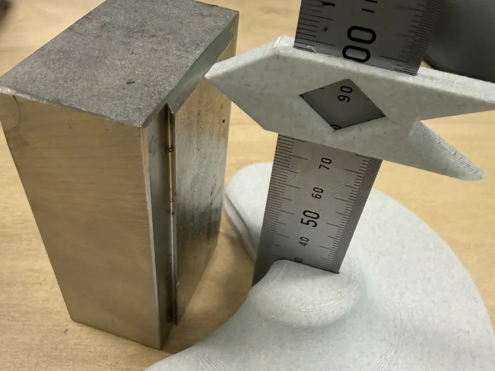 Height Gauge Metal Rule Base with Slider, photo 4 of 4 - Height Gauge Metal Rule Base with Slider Hobby & DIY