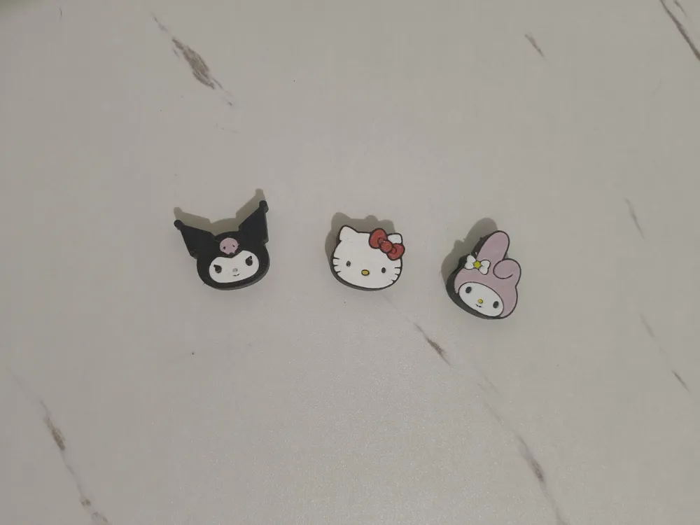 Hello Kitty, Kuromi & Melody 3D Charms, photo 2 of 4 - Hello Kitty, Kuromi & Melody 3D Charms Fashion