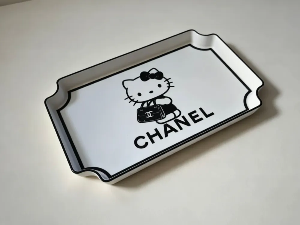 Hello Kitty Rectangular Tray, photo 3 of 4 - Hello Kitty Rectangular Tray Figurines & Collectibles