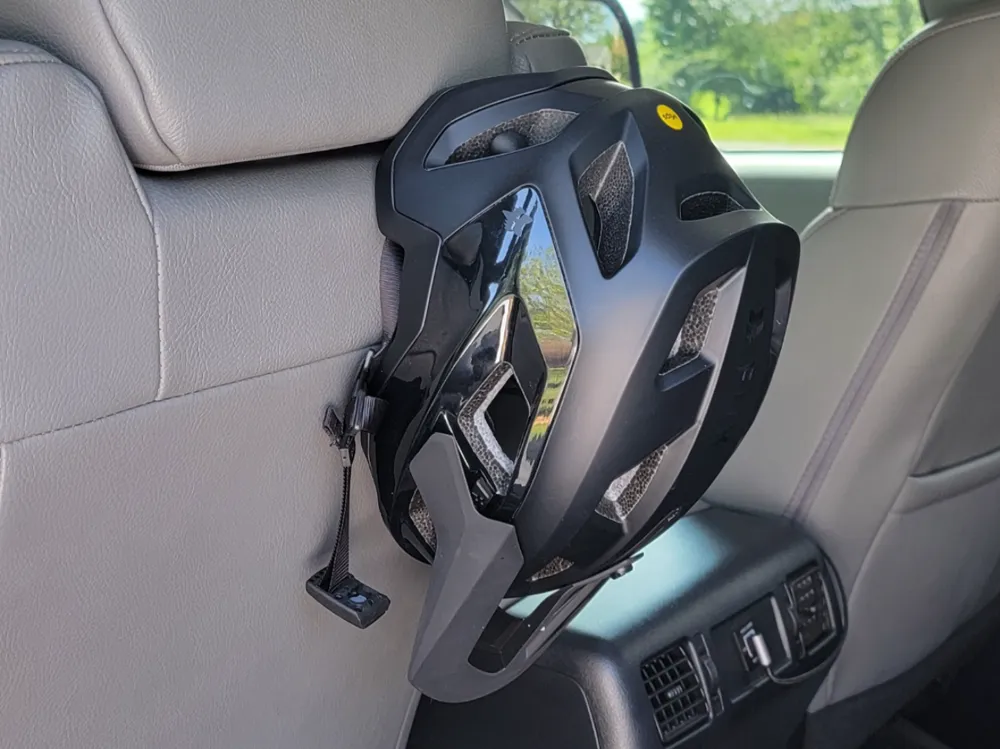 Helmet mount for car headrest! Mountain Bike Road