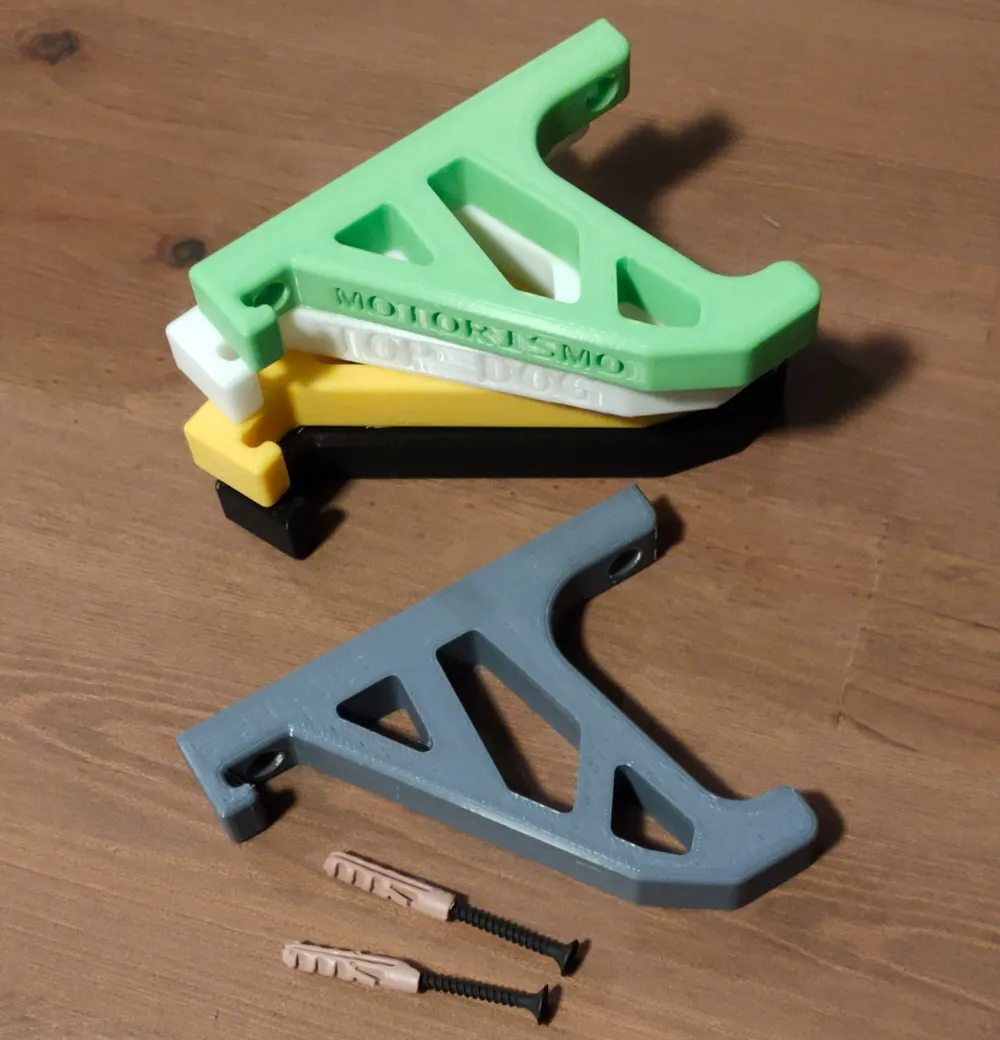 Helmet Wall Hanger with Key and Jacket Hook - Wall Key Hooks, in stock in India