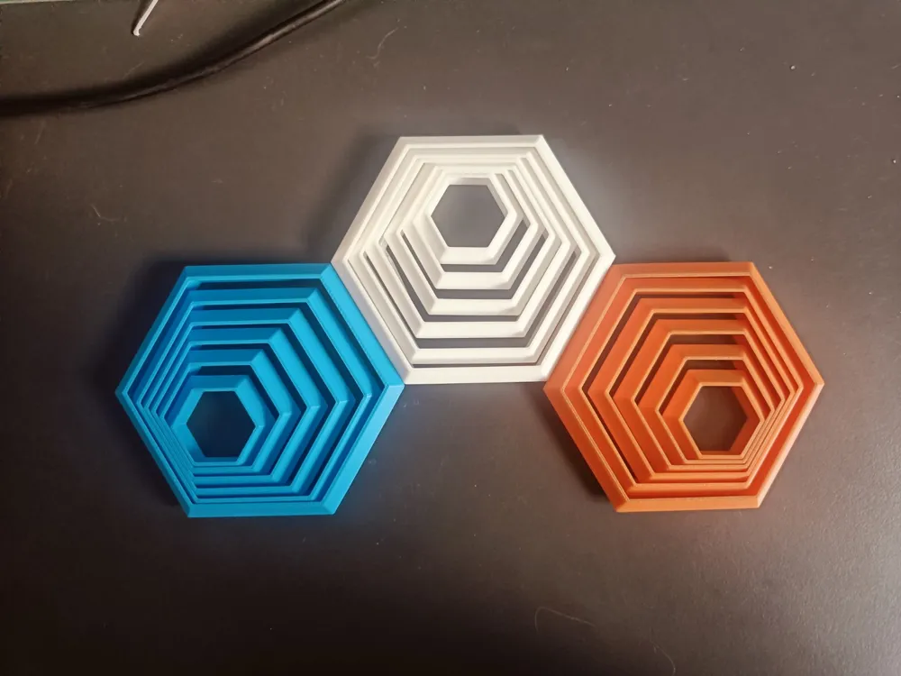 Resizable Hexagon Fidget, photo 3 of 4 - Resizable Hexagon Fidget Fidget & Sensory Toys
