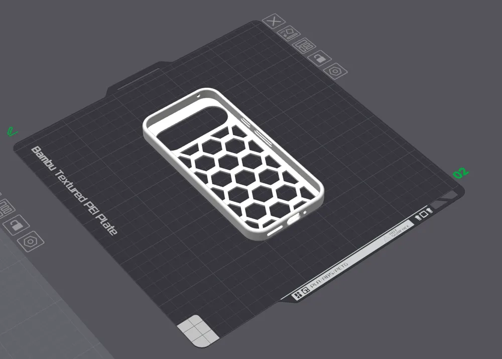 Hexagon Cover Pixel 9 / 9 Pro ( TPU ), photo 2 of 4 - Hexagon Cover Pixel 9 / 9 Pro ( TPU ) Mobile & Device Accessories