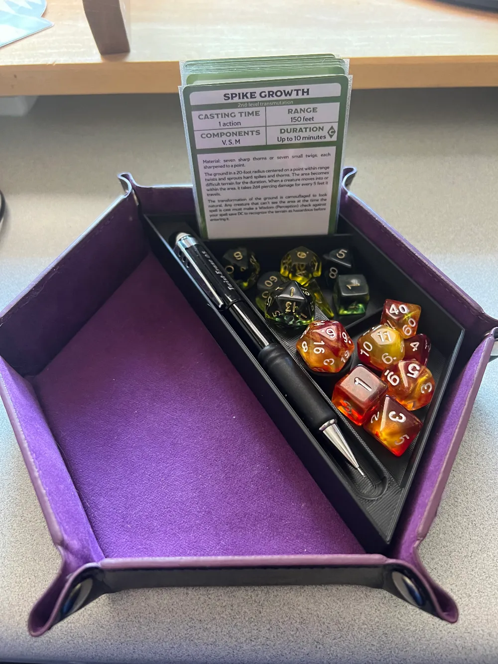 Hexagon Dice Tray Organizer, photo 3 of 4 - Hexagon Dice Tray Organizer Tools