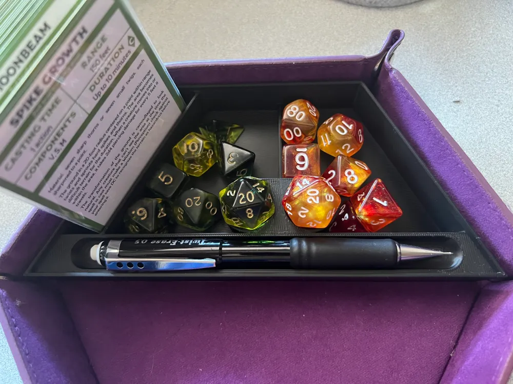 Hexagon Dice Tray Organizer - Organizers, in stock in India
