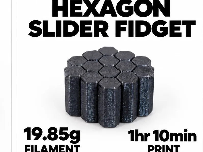 Hexagon Slider Fidget - Other Toys & Games, in stock in India