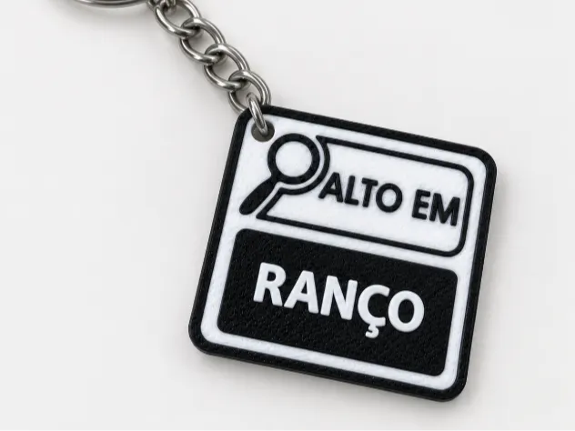 Chaveiro Embalagem "Alto em Ranço", photo 4 of 4 - Chaveiro Embalagem "Alto em Ranço" Generative Art