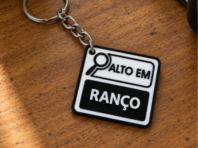 Chaveiro Embalagem "Alto em Ranço" - Photo Keychains, in stock in India