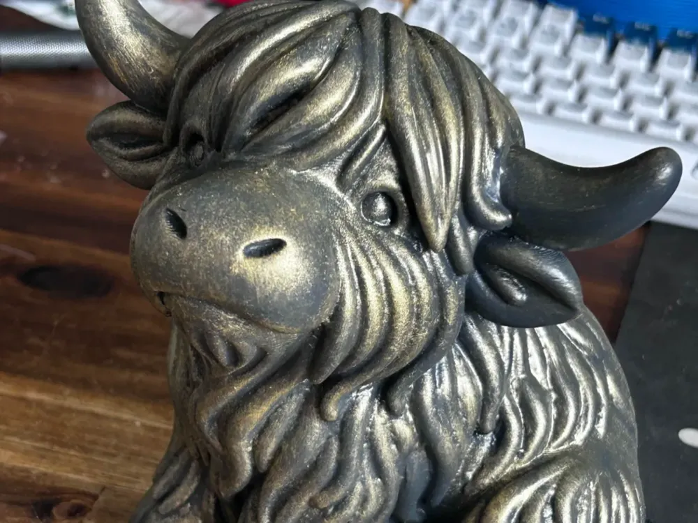 Highland Cow, photo 2 of 3 - Highland Cow Figurines & Collectibles