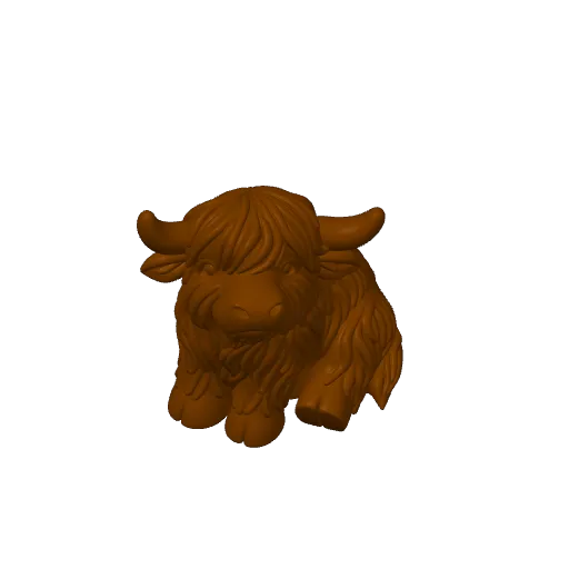 Highland Cow, photo 3 of 3 - Highland Cow Figurines & Collectibles