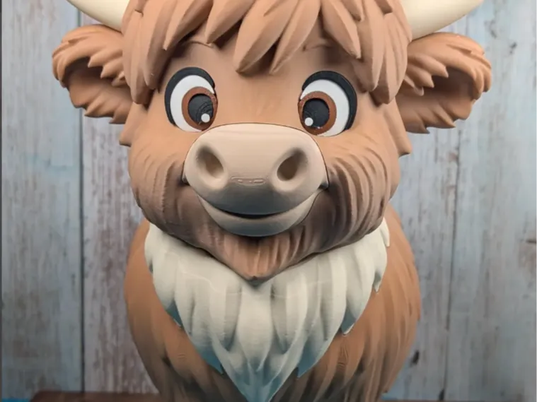 Highland Cow - Decor, in stock in India