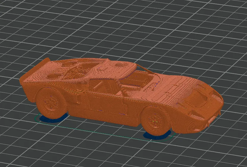 GT40 Detailed Model Car, photo 3 of 3 - GT40 Detailed Model Car Models, RC & Drones