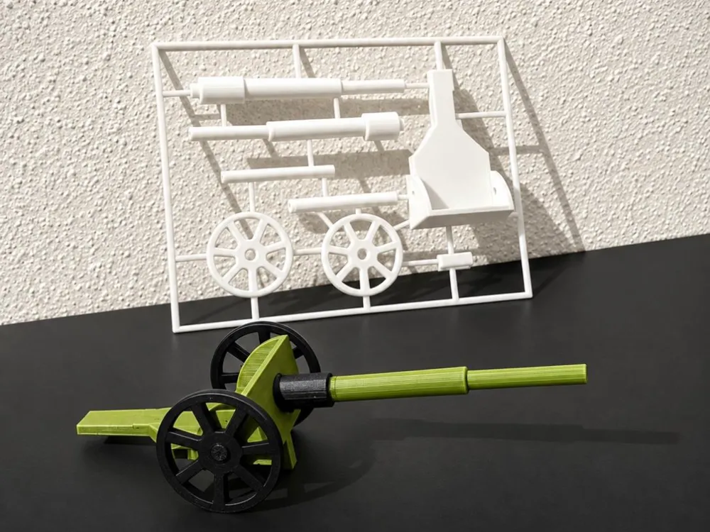 Historisches Artilleriegeschütz Kit Card - Other Miniatures, in stock in India