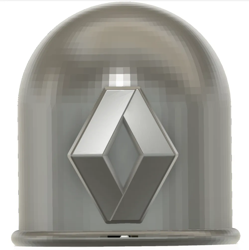 Hitch ball cover Renault double logo., photo 2 of 4 - Car Badges & Emblems, hitchcover