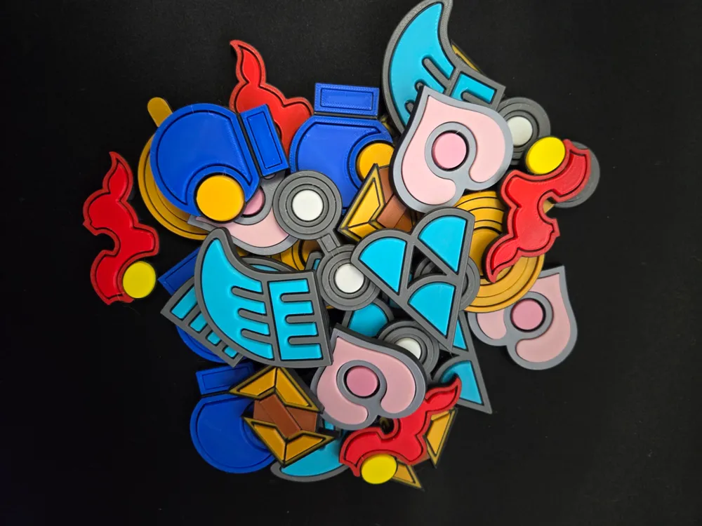 Hoenn Gym badges, photo 3 of 4 - Hoenn Gym badges Jewellery & Accessories