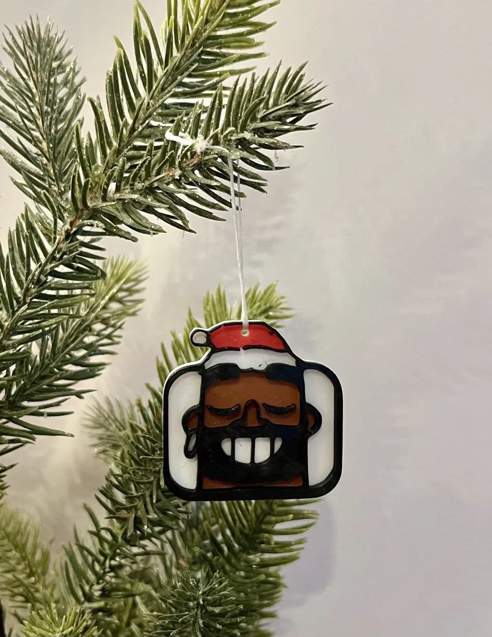Hog Rider emote key chain/ornament, photo 2 of 4 - Video Game Keychains, holiday