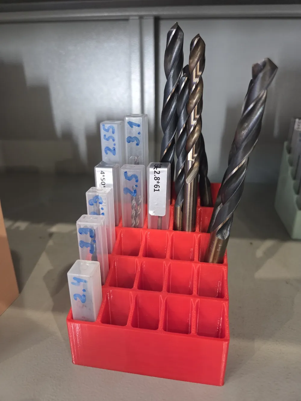 Holder for milling cutters and drill bits, photo 4 of 4 - Holder for milling cutters and drill bits Tools