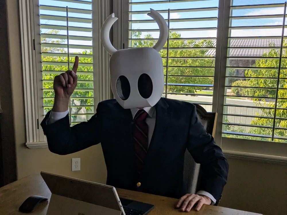 Hollow Knight Mask Adult Size Updated Cosplay