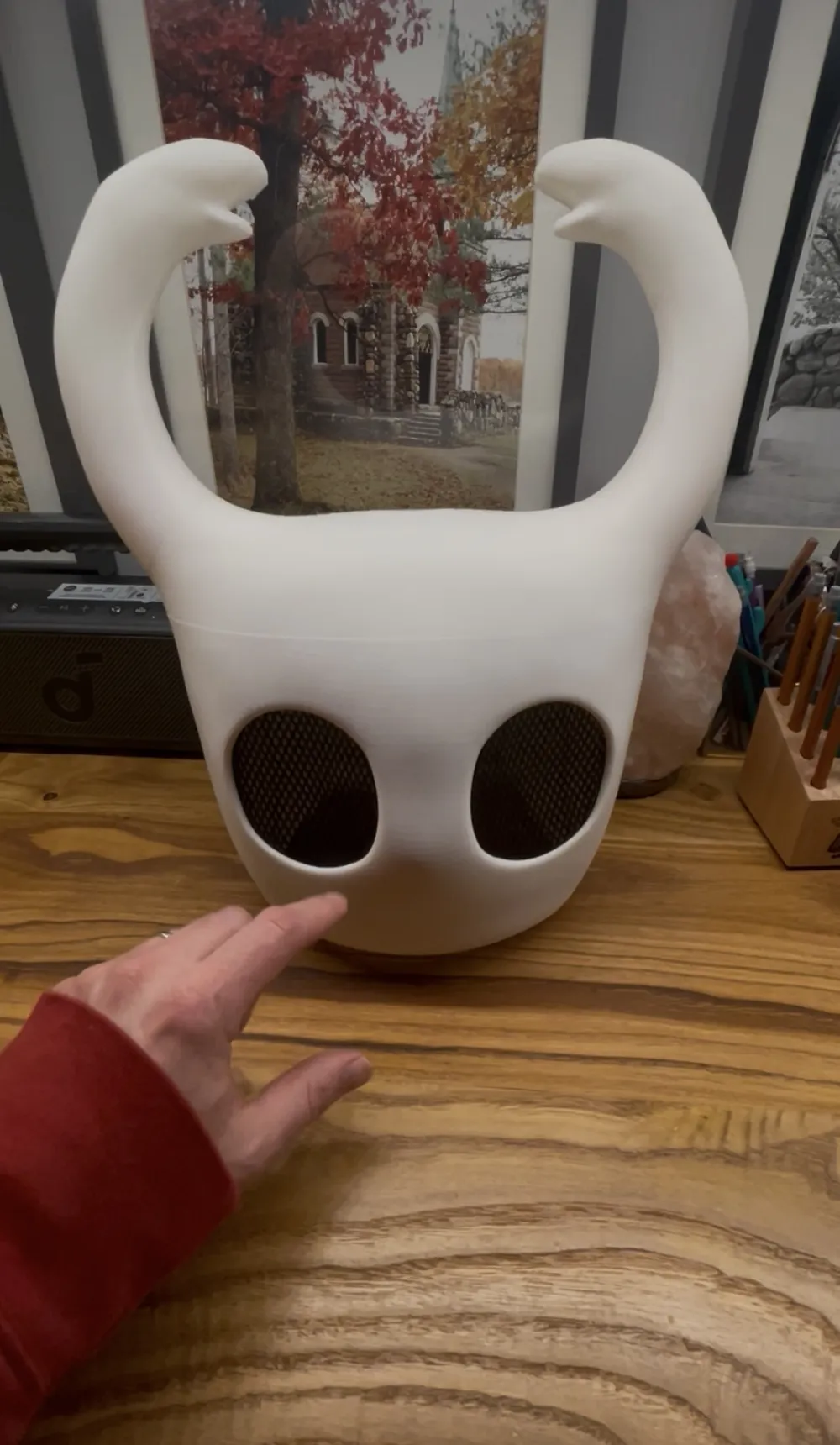 Hollow Knight Mask Split into parts for P1S, X1, photo 3 of 4 - Hollow Knight Mask Split into parts for P1S, X1 Props & Cosplay