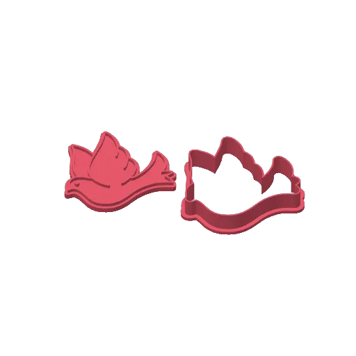 Holy Spirit Cookie Cutter, 6cm, photo 4 of 4 - Holy Spirit Cookie Cutter, 6cm Art