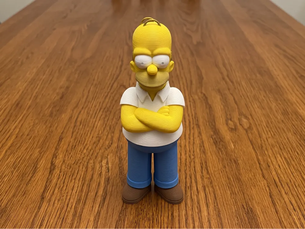 Homer Simpson Crossed Arms Figure | The Simpsons, photo 3 of 4 - Homer Simpson Crossed Arms Figure | The Simpsons Household