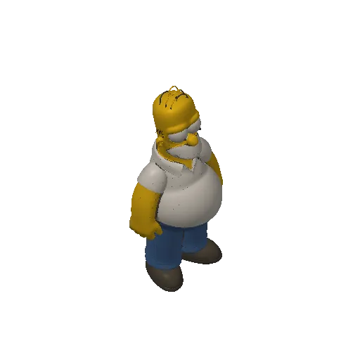 Homer Simpson Crossed Arms Figure | The Simpsons, photo 4 of 4 - Homer Simpson Crossed Arms Figure | The Simpsons Household