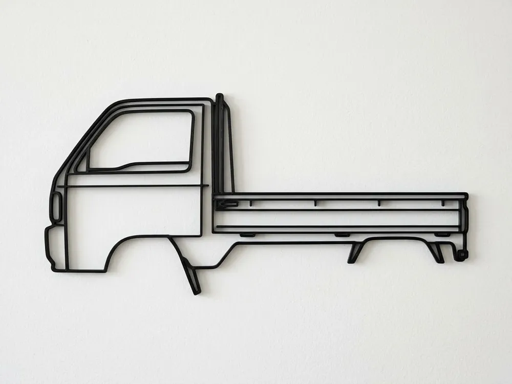 Honda Acty 2nd Gen Wall Art, photo 2 of 3 - Honda Acty 2nd Gen Wall Art Home Decor Items