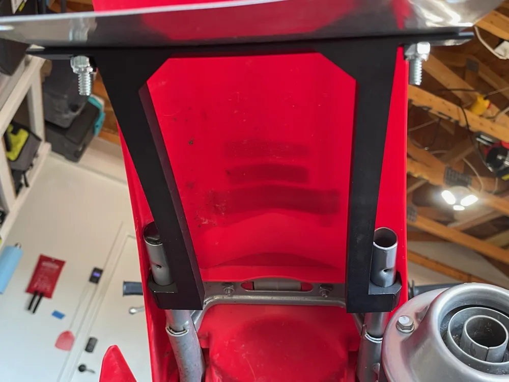 Honda CRF250F License Plate Mount V2, photo 3 of 4 - Honda CRF250F License Plate Mount V2 Car & Vehicle