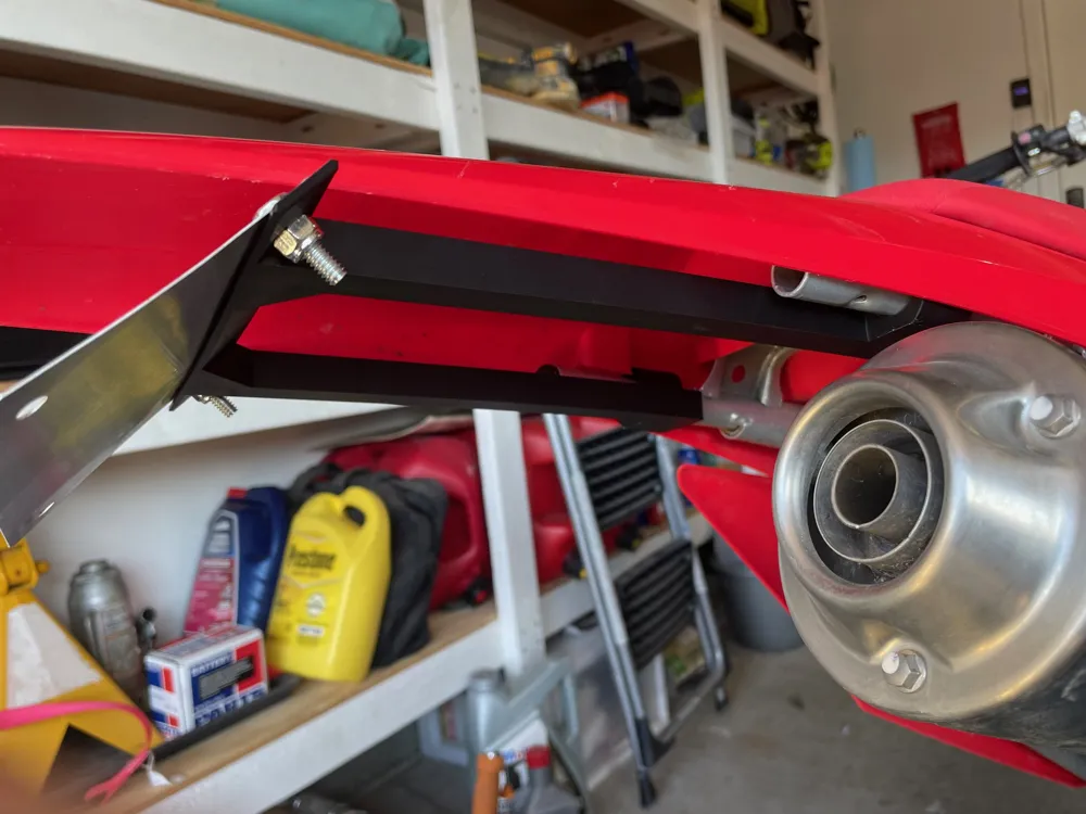 Honda CRF250F License Plate Mount V2, photo 4 of 4 - Honda CRF250F License Plate Mount V2 Car & Vehicle