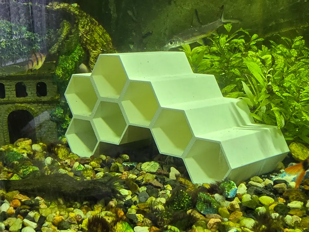 HoneyComb Cave for Aquarium / fishtank v3, photo 2 of 4 - HoneyComb Cave for Aquarium / fishtank v3 Pets