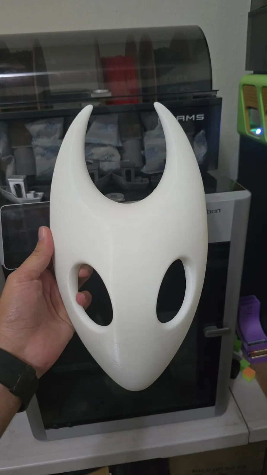 Hornet Mask, Hollow Knight: Silksong, photo 3 of 4 - Hornet Mask, Hollow Knight: Silksong Props & Cosplay