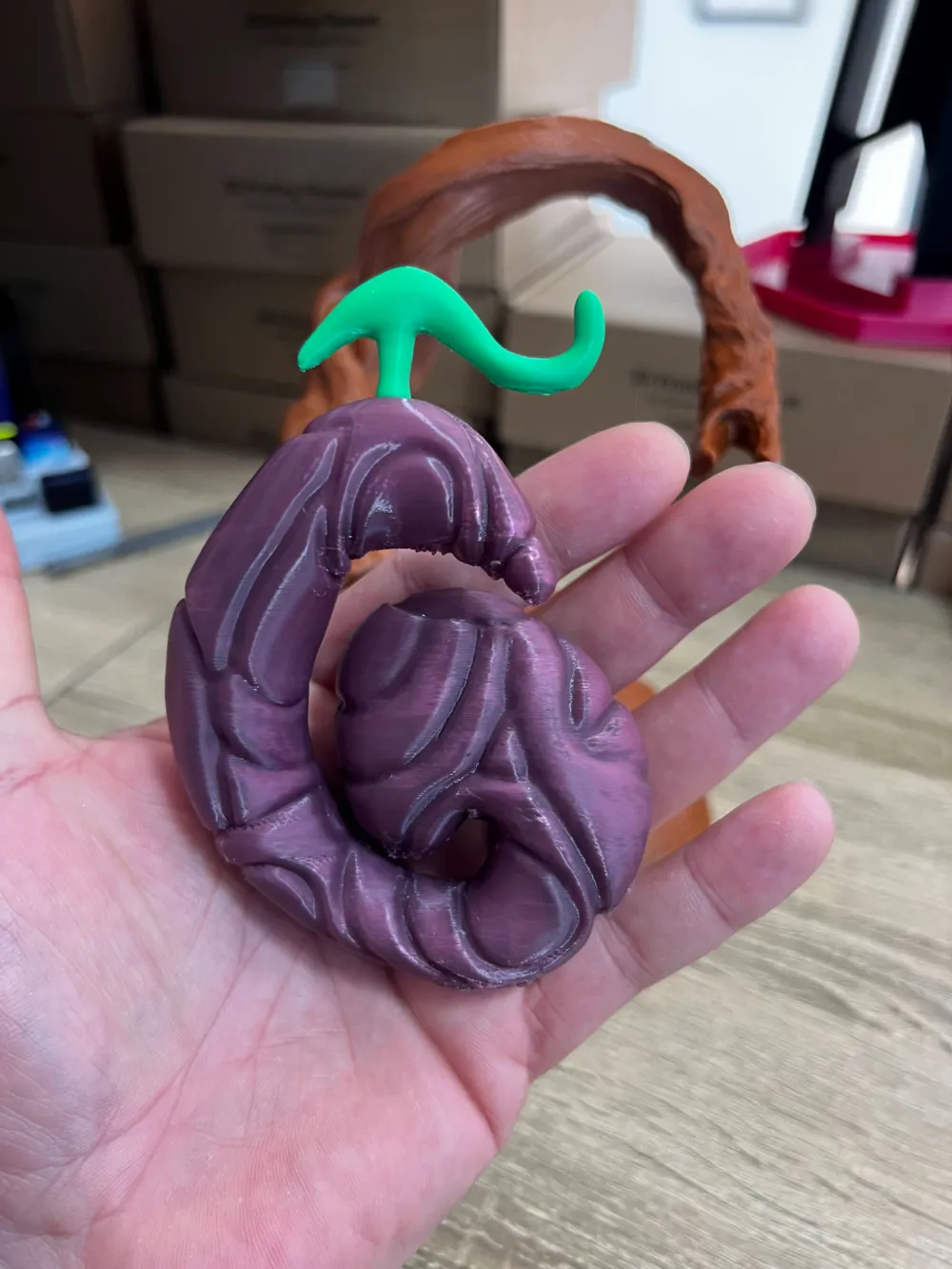 Horo Horo No Mi - Hollow Hollow Devil Fruit - Tree, photo 2 of 4 - Horo Horo No Mi - Hollow Hollow Devil Fruit - Tree Figurines & Collectibles